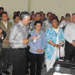 Ceremonia Oficial en la Iniciación del Museo de Historia de Tijuana, encabezada por el Lic. Jorge Ramos, Presidente Municipal.