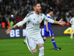 Real Madrid can cap off a magnificent year by winning the Club World Cup on Saturday, with the European champions facing San Lorenzo of Argentina in the final in Marrakech. Pictured Sergio Ramos. Photo downloaded from Worldfootball.net