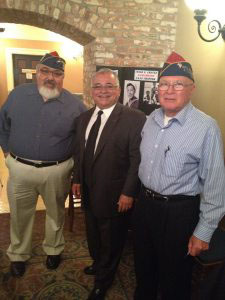 Rocky Chavez spending time with veterans at the American GI Luncheon. The GOP candidate is a veteran himself. (Photo: Rocky Chavez official assembly website)