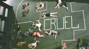 CRUEL ,ensayo de la coreografia