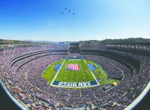 Qualcomm Stadium, F18 Fly-Over