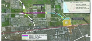 OTAY MESA - SR905-SR11 PHASES - AREA MAP WITH POEs - JANUARY 201